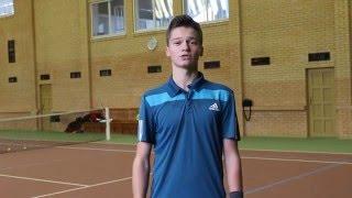 Maksym Konovalov - College Tennis Recruiting Fall 2016