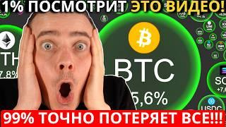 ️ИНВЕСТОРЫ ЖДАЛИ ЭТО 3 ГОДА! БИТКОИН И КРИПТОВАЛЮТА ГОТОВЫ К РОСТУ! 99% ВСЕ ПОТЕРЯЕТ НА ЭТОМ РОСТЕ!