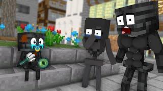 Monster School : Wither Skeleton Sad Life Challenge - Minecraft Animation