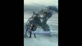 Mechagodzilla vs Gipsy Avenger | #shorts #monsterverse #pacificrimuprising