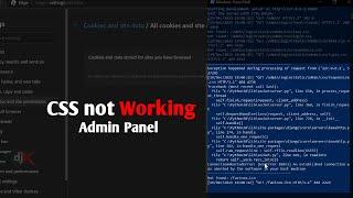 Django CSS not working in Admin Panel | Simple Mistake | CSS not working | Django error |