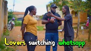 Abagalana okuwanyisa amasimu Episode 4 (lovers swtich phones)