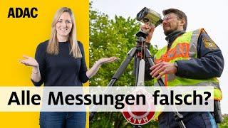 Lasermessungen ungültig? Was IHR jetzt wissen müsst! | ADAC | Recht? Logisch!