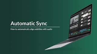Automatically Sync Subtitles and Video (Forced Alignment)