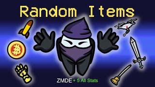 Among Us But RANDOM ITEMS Mod