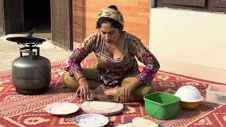 Making Breakfast _ How To Make Pratha _ Village Woman Daily Routine Work _ Morning Routine