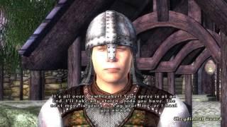 Oblivion Guard AI in a minute...