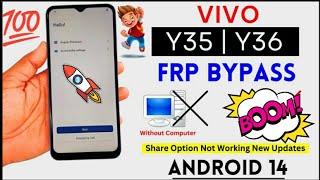 VIVO Y35  Y35T Y36 Y30 Google Bypass Frp | Vivo Y35 Y35T Y36 Google Bypass Unlock  | Bypass | ️