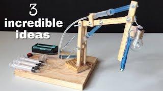 3 incredible ideas and Awesome Homemade inventions