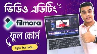 Learn Video Editing Full Course With Filmora For Beginners Step By Step Guide 2022 