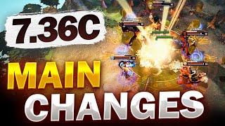 Dota 2 NEW 7.36c Patch - Main Changes!