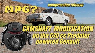 S4 E30. MPG & We modify the 670 cc Predator camshaft by removing the compression relief.