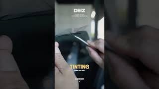 The best tinting service in Deiz Garage