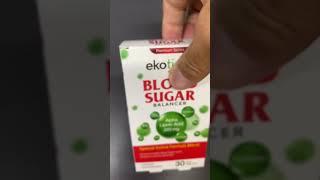 Eko time Blood sugar  и похудеть. #natural #пп #витамины #похудеть