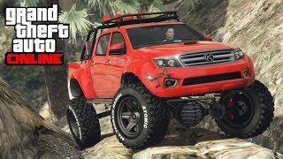 Gta 5 online offroading.Karin everon - Top gear Toyota Hilux