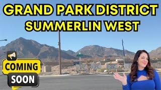 Sneak Peek Inside Grand Park District: Summerlin West's Hottest New Village!