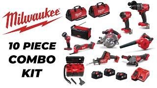 Milwaukee 10 Piece Combo Kit Review