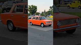 1976 Lada 2101 Classic Car Drive By Engine Sound Woodward Dream Cruise 2024