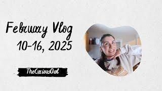 Bookstore trip and a spa night! | February Vlog: 10-16, 2025