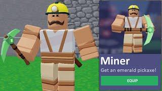 I Became the MINER KIT in Roblox BedWars...