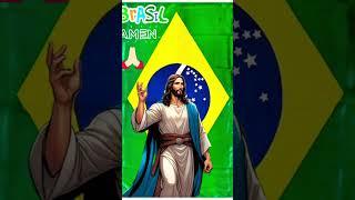 Brasil acima de tudo Deus acima de todos. #jesuscristo #viral