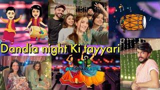 DANDIYA NIGHT KI TAYYARISPECIAL GUEST KON??KON HUWA BEEMAR@RabeecaKhan @RabeecaKshorts