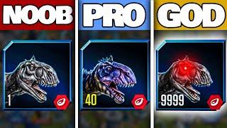 NOOB vs PRO vs GOD MAJUNGASAURUS 999 | Jurassic World: The Game