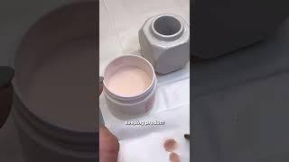 Acrylic brush trick!   #acrylicnails #nails #nailtech #nailtutorial  #nailsalon #youtubeshorts