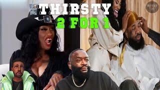 Rick Ross BM Tia Kemp and Black Chyna's Mom Tokyo Toni DISRESPECTED Themselves SALIVATING Over Game!