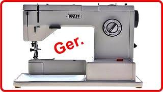 Pfaff 1213 / Pfaff 1214 / Pfaff 1222 Bedienungsanleitung / Pfaff User Manual PDF (German Language)