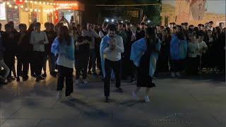 Казахстан Лезгинка ALISHKA 2024 Девушки Танцуют Супер Класс Lezginka Dance Kazaxstan Шымкент Арбат