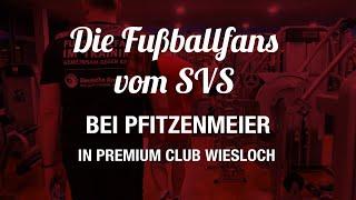 Die Fußballfans vom SVS bei PFITZENMEIER