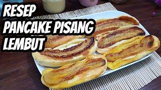 Resep Cara Membuat Pancake Pisang Teflon Lembut dan Sederhana Anti Gagal