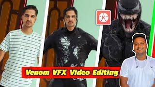 Venom VFX Video Editing in Kinemaster || Reels Viral Venom Video Editing | Kinemaster Video Editing