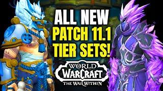 ALL NEW Season 2 Class Tier Sets REVEALED For Patch 11.1!! PvP & PvE | WoW War Within | Undermine