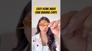 Healthy snack at home  #weightloss #recipe #food #rawbananarecipe #bananachips #easyrecipe