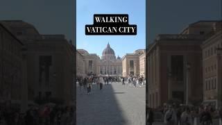 WALKING in VATICAN CITY 4K #tour #travel #vatican #walking #walkingtour #rome #roma #4k #vaticano