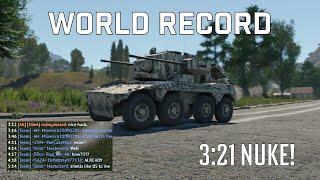 Worlds Fastest Nuke 3:21 - ZA-35 - War Thunder (old)