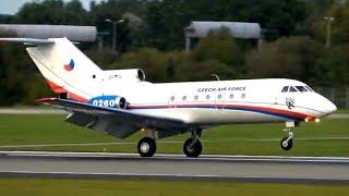 YAKOVLEV YAK-40 / CZECH AIR FORCE /  landing HAMBURG AIRPORT