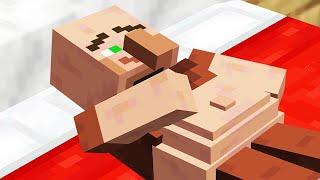 Minecraft mobs if they were still stuck inside