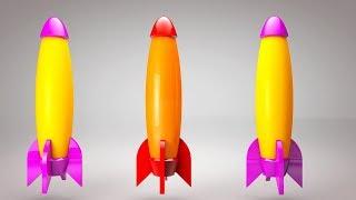 Cinema 4D Tutorial Beginners - Create Cartoon Rocket | Cinema 4D Modeling Tutorial Beginners