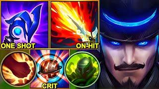 Wild Rift China Twisted Fate - 18KILL ONE SHOT FATE Build Runes - Challenger Rank Gameplay