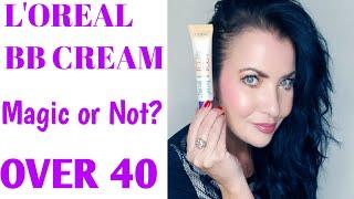 Loreal Magic BB Cream Review. Does it Work On Mature Skin? Demo + Wear Test.