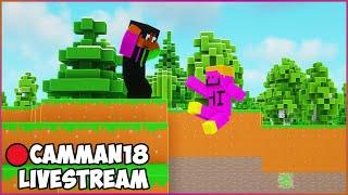 Minecraft, But Chunks Are Randomly DELETED feat. AyoDen camman18 Full Twitch VOD