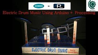 Arduino music project | arduino drum music by abhitech /Electric drum music|| by abhitech