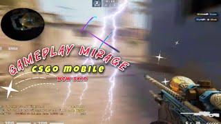 CSGO MOBILE " NEW SKINPACK NEW GAMEPLAY MAP MIRAGE" #csgomobile #cssource #csso #cs2mobile