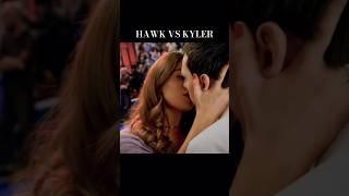 Moon kiss Hawk |Hawk confidence | #cobrakai #edit #viral #kiss #shorts