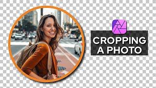 How to Crop a Photo into a Circle (OR ANY SHAPE) in Affinity Photo iPad