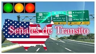 Señales de Transito en Estados Unidos  para Examen de Conducir