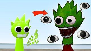 I FOUND NEW HORROR LIME SPRUNKI SONG In Garry's Mod [ incredibox ]